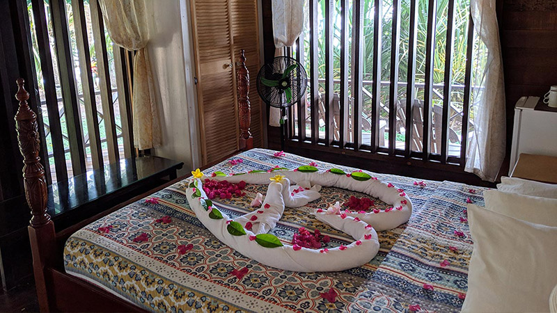 Caribbean Cottage bedroom